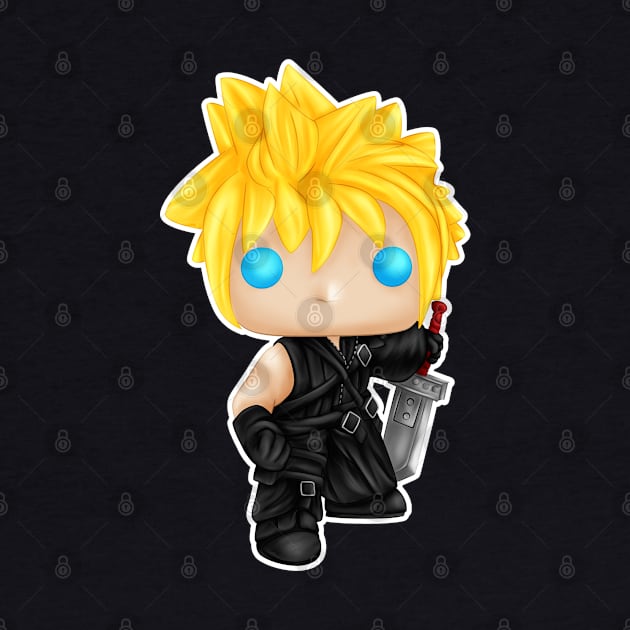 Cloud Strife by DreamsOfPop